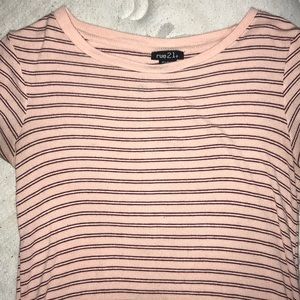 tight fit short cut Rue 21 tee